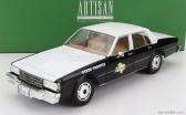 Greenlight Chevrolet Caprice Texas Police Department 1987 1:18 Černá Bílá