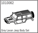 HBP240173 - (1010062) Grey Lexan Wrangler Body Set