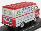 Edicola Avia 2500 Fase Ii Van - Bicicletas Gac Cyclostatic 1975 1:43 Red Silver
