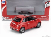 Newray Fiat Nuova 500 2007 1:24 Red