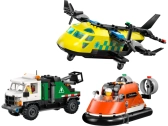 LEGO City - Remix: Lietadlo, servisné vozidlo a vznášadlo