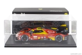 Bburago Ferrari 499p 3.0l Turbo V6 Team Ferrari Af Corse N 50 Winner 24h Le Mans 2024 Antonio Fuoco – Miguel Molina – Nicklas Nielsen – Con Vetrina – With Showcase 1:18 Red