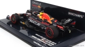 Minichamps Red bull F1 Rb18 Team Oracle Red Bull Racing N 1 Winner Hungarian Gp World Champion 2022 Max Verstappen 1:43 Matná modrá žltá červená