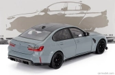 Minichamps BMW radu 3 M3 Cs 2023 1:18 Grey Met
