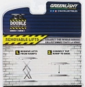 Greenlight Accessories Garage Set Officina Dvousloupový zvedák 1:64