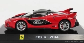 Edicola Ferrari Fxx-k N 88 2014 - Con Vetrina - S vitrínou 1:43 červená čierna