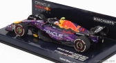 Minichamps Red bull F1 Rb19 Team Oracle Red Bull Racing N 11 3. Las Vegas Usa Gp 2023 Sergio Perez 1:43 Fialová žltá červená