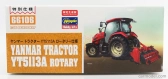 Hasegawa Yanmar Yt5113a Tractor With Rotary Trailer 1:35 /