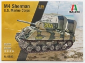 Talianeri Sherman M4 Tank U.s.a. Marine Corps 1942 1:35 /