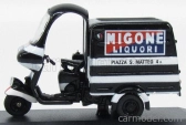 Italeri Piaggio Ape B150 Van Furgone Pubblicitario Migone Liquori 1954 1:32 Černá Bílá