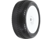 Kolesá Pro-Line 3,3", pneumatiky Hole Shot 2.0 S3 Buggy, disk H17 biely (2)