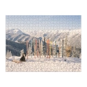 Galison Zimné prázdniny Puzzle 500 dielikov