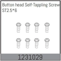 1231029 - Button Head Screws M2.5*6 (8)
