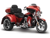 Maisto Harley-Davidson Trikes – CVO Tri Glide 2021 1:12 červená metalíza