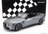 Minichamps BMW radu 4 M4 (g83) Cabriolet 2020 1:18 Grey Met