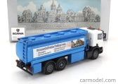 Brekina plast Scania P124.860 Tanker Truck Brennstoff Heizen Von 3-assi 1988 1:87 Modrá biela