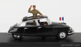 Rio-models Citroen Ds19 Cabriolet With General De Gaulle And Driver Figure 1960 1:43 Black