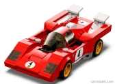 Lego Ferrari Lego Speed Champion - 512m N 4 Racing 1970 - 291 Pezzi - 291 Pieces Red