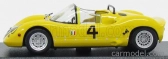 Najlepší model Fiat Abarth 1000sp Spider N 4 Bassano-montegrappa 1970 M.baldo 1:43 Yellow Black