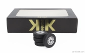 Kk-scale Accessories Set 4x Wheels And Rims For Volkswagen Scirocco Mki Gti 1976 1:18 Černý Chrom