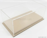 Atlantic Vetrina display box Molhouse Base In Pelle - Leather Base Beige - Lungh.lenght Cm 32.5 X Largh.width Cm 16.5 X Alt.height Cm 12.5 (altezza Interna 10.6 Cm ) 1:18 Plastový Displej