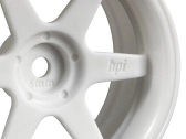 TE37 disky 26mm biele (6mm offset)
