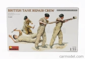 Miniart Figures Soldier Military British Tank Repair Crew 1:35 /