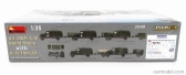 Miniart Chevrolet K-51 Radio Truck s prívesom K-52 Usa Army 1951 1:35 /