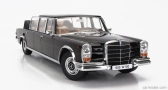 Mercedes Benz S-class 600 Pullman (w100) Landaulet Semiconvertible 1964 1:18 Black