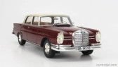 Modely v mierke Cult-scale Mercedes benz 220se (w111) 1959 1:18 Red White