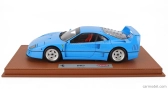 Bbr-models Ferrari F40 1987 - Con Vetrina - With Showcase 1:18 Azzurro - Světle Modrá