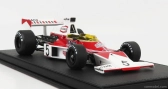 Gp-repliky Mclaren F1 M23 Ford Texaco N 5 Víťaz belgických pretekov Emerson Fittipaldi 1974 Majster sveta 1:18 Červená biela