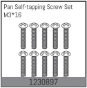 1230897 - M3*16 Pan self-tapping Screw Set (10)