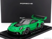 Spark-model Porsche 911 992 Gt3 R N 0 Racing Coupe 2023 - Con Vetrina - S vitrínou 1:18 zelená čierna