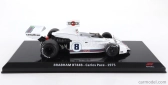 Edicola Brabham F1 Bt44b Team Martini Racing N 8 Season 1975 Carlos Pace - Con Vetrina - s vitrínou 1:24 biela
