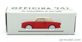 Officina-942 Siata Amica 57 Coupe (základ Fiat 600) 1957 1:76 Červená slonovina