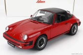 Schuco Porsche 911 3.2 Carrera Targa Cabriolet 1989 1:12 Red