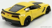 Welly Chevrolet Corvette Z06 Coupe 2017 1:24 Žlutá