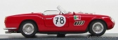Art-model Ferrari 250 California N 78 Nurburgring 1960 P.gerini 1:43 Červená