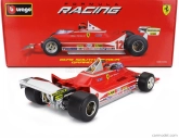 Bburago Ferrari F1  312t4 N 12 Winner South Africa Gp Kyalami (with Pilot) 1979 Gilles Villeneuve 1:18 Red