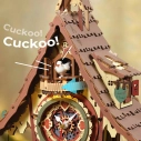 RoboTime 3D mechanická skládačka Kukačkové hodiny