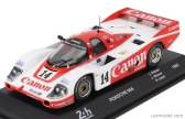 Edicola Porsche 956 2.6l Twin Turbo Team Richard Lloyd Racing N 14 2nd 24h Le Mans 1985 Jonathan Palmer - James Weaver - Richard Lloyd 1:43 Bílá Červená