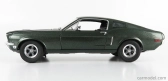 Greenlight Ford usa Mustang Gt390 Coupe 1968 - Bullit - Steve Mcqueen 1:18 Tmavo zelená Highland