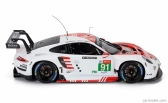 Ixo-models Porsche 911 991-2 Rsr N 91 24h Le Mans 2020 Gianmaria Bruni - Richard Lietz - Frederic Makowiecki- Porsche 917  Tribute Design 1:18 Red