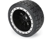 Kolesá Pro-Line 4,3", pneumatiky Menace HP Belted Pro-Loc, disk čierny 24 mm (2) (X-Maxx)