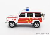 Schuco Mercedes benz G-class Notarzt Police 1995 1:87 Bílá Červená