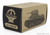 Officina-942 Fiat Ansaldo Tank M13/40 Carro Armato 1940 1:76 Vojenská Zelená