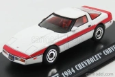 Greenlight Chevrolet Corvette C4 The A-team 1984 1:43 Biela červená