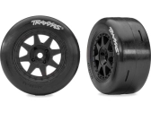 Traxxas kolo, disk 8-spoke, pneu slick (přední) (2)