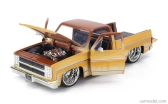 Jada Chevrolet C-10 Pick-up Custom 1985 1:24 2 Tóny Krémově Hnědé